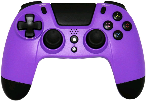 GIOTECK VX4 PREMIUM CONTOLLER WIRELESS GAMEPAD PS4-PC VIOLA